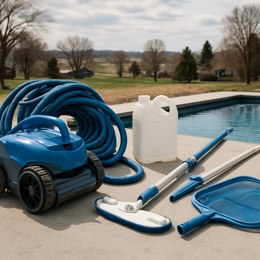 Residential Pool Vacuuming & Debris Removal in Downers Grove, IL